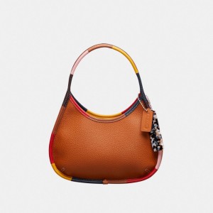 Coach Ergo Bag With Colorful Binding In Upcrafted Leather Kahverengi | COH864945