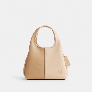 Coach Lana Shoulder Bag 23 In Colorblock Beyaz Renkli | COH865187