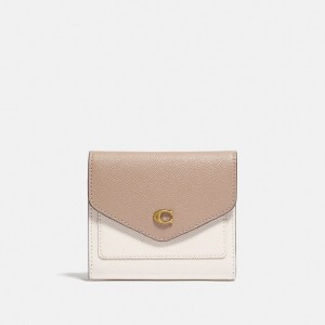 Coach Wyn Small Wallet In Colorblock Gri Kahverengi Renkli | COH865607